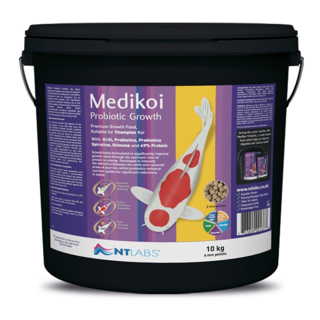 Medikoi Probiotic Growth 6mm | Koi Water Barn